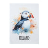 Puffin Watercolor Tea towel/oven glove set