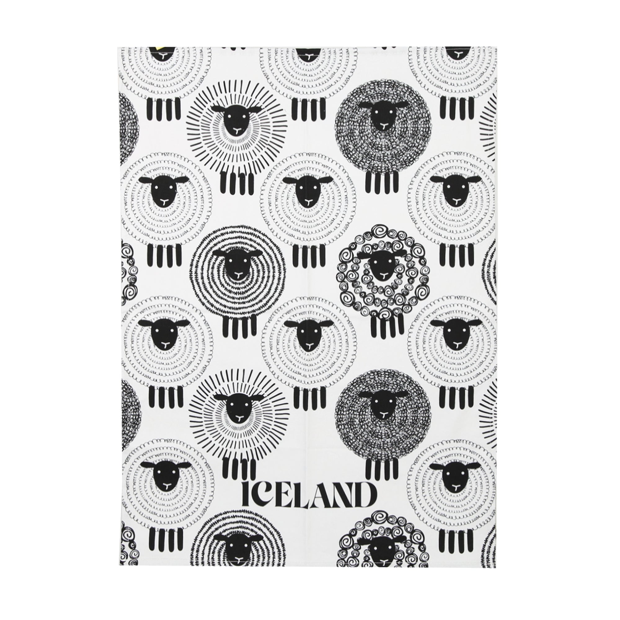Sheep Tea towel/oven glove set
