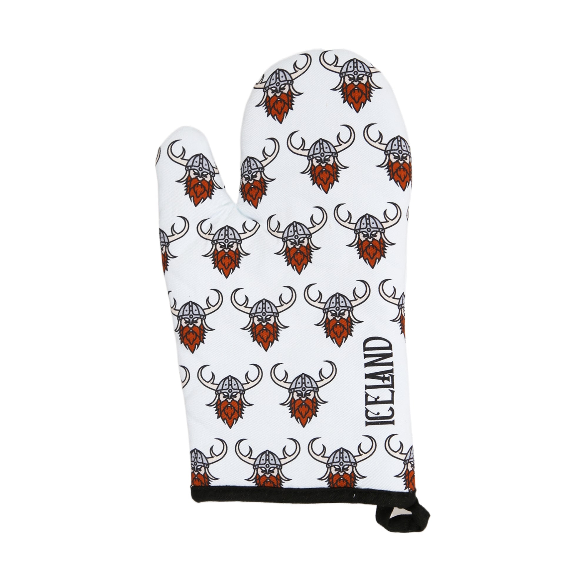 Viking Tea towel/oven glove set