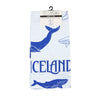 Whale Tea towel/oven glove set