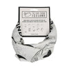 Whale white Bandana/buff