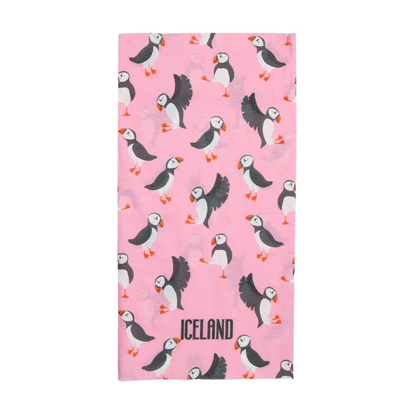 Puffin pink Bandana/buff