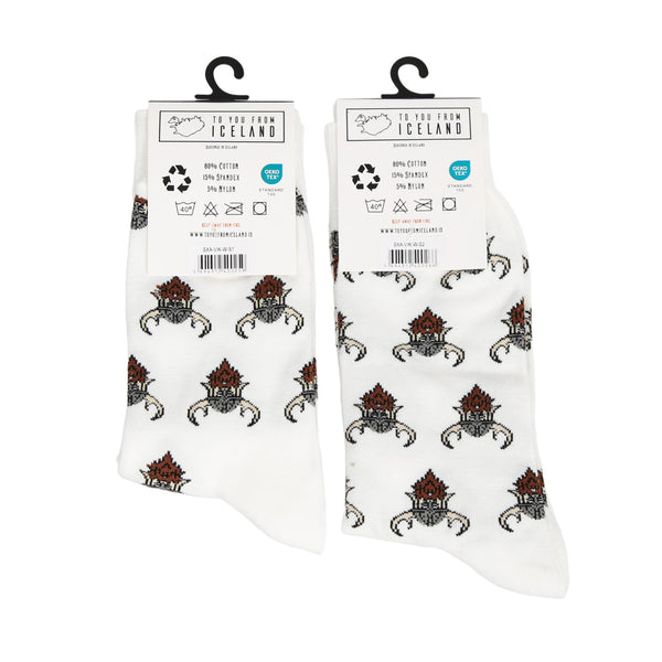 Viking white socks